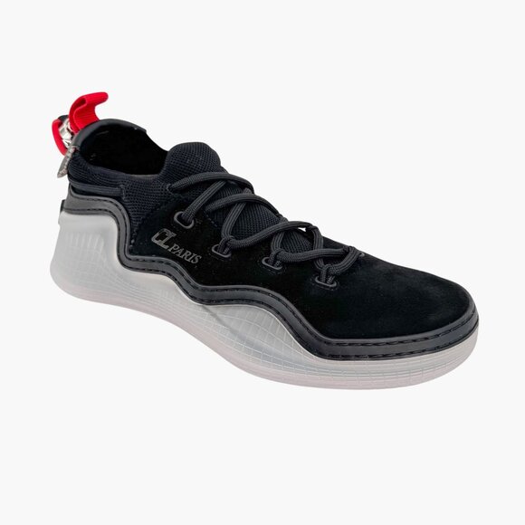 Christian Louboutin Arpoador Black Drawstring Sock Sneakers Size 41 US 11 Women - Picture 10 of 16